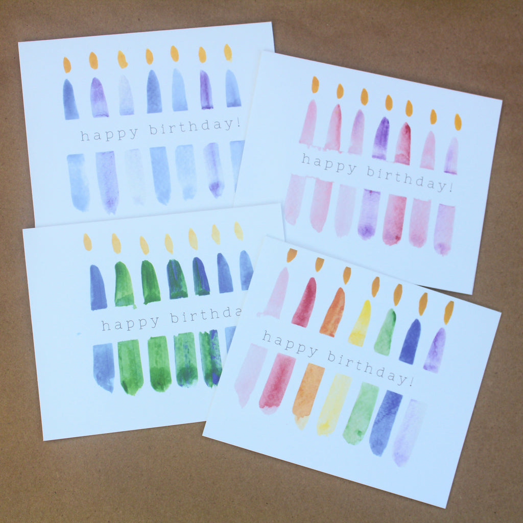 Birthday Cards Set of 12
