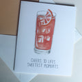 Hand-Painted Paloma Greeting Card