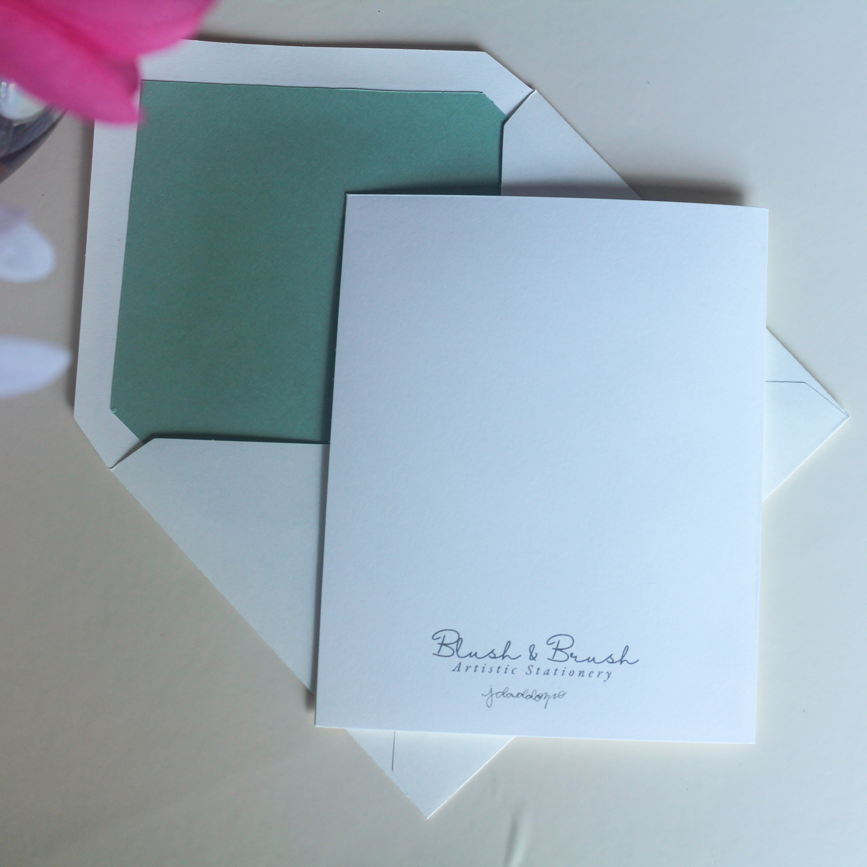 Hand-Painted Mojito Greeting Card