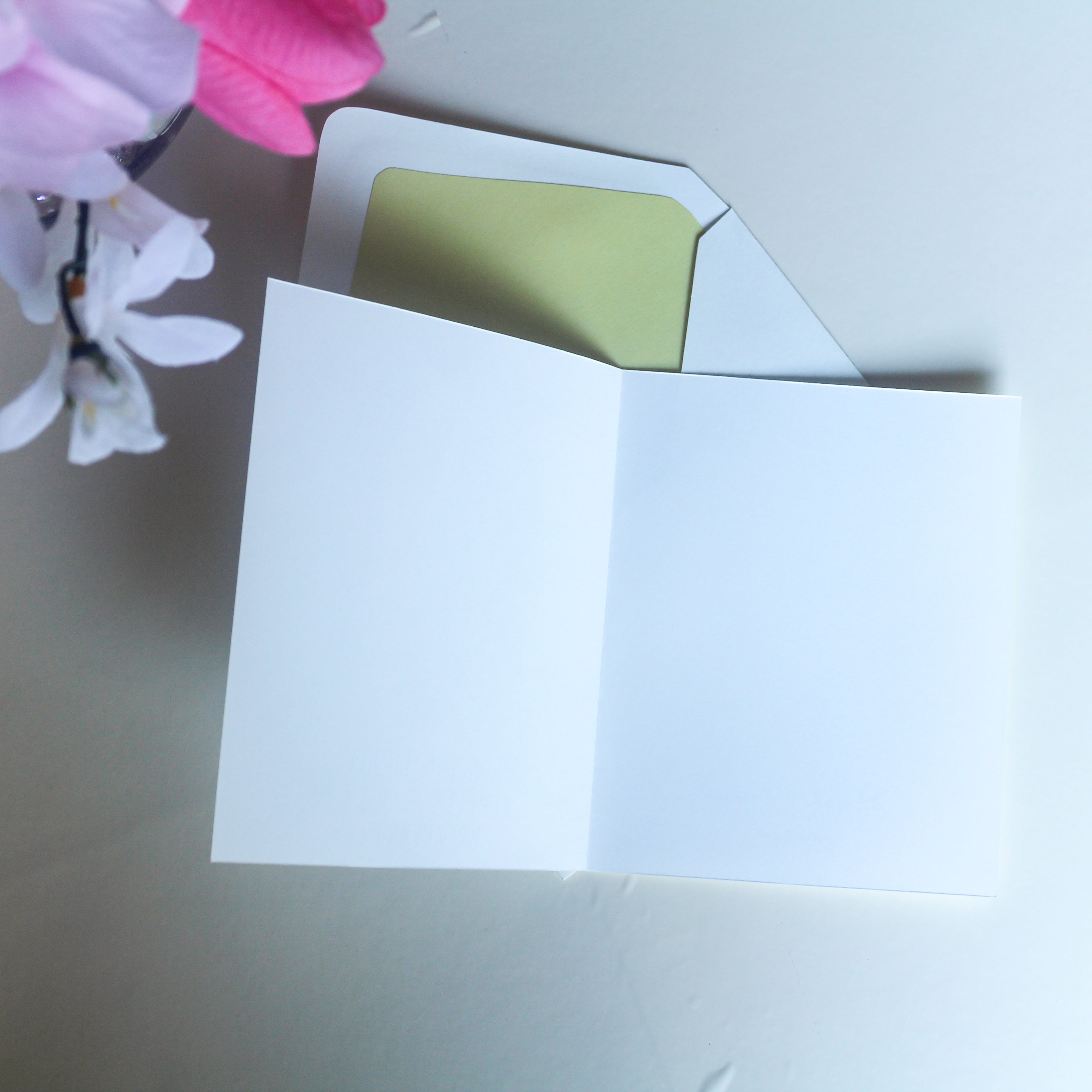 Hand-Painted Brunch and Bubbles Greeting Card