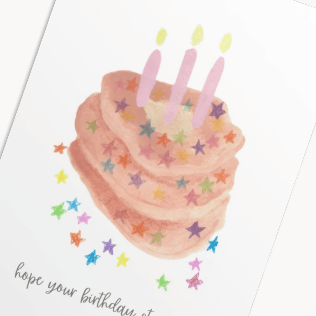 Hope Your Birthday Stacks Up Greeting Card
