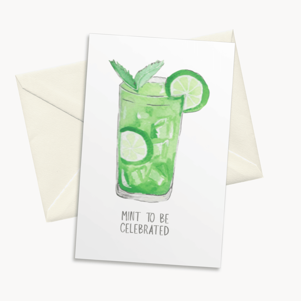 Mojito Greeting Card — Fun Birthday Card for Her, Summer Cocktail Lover Gift
