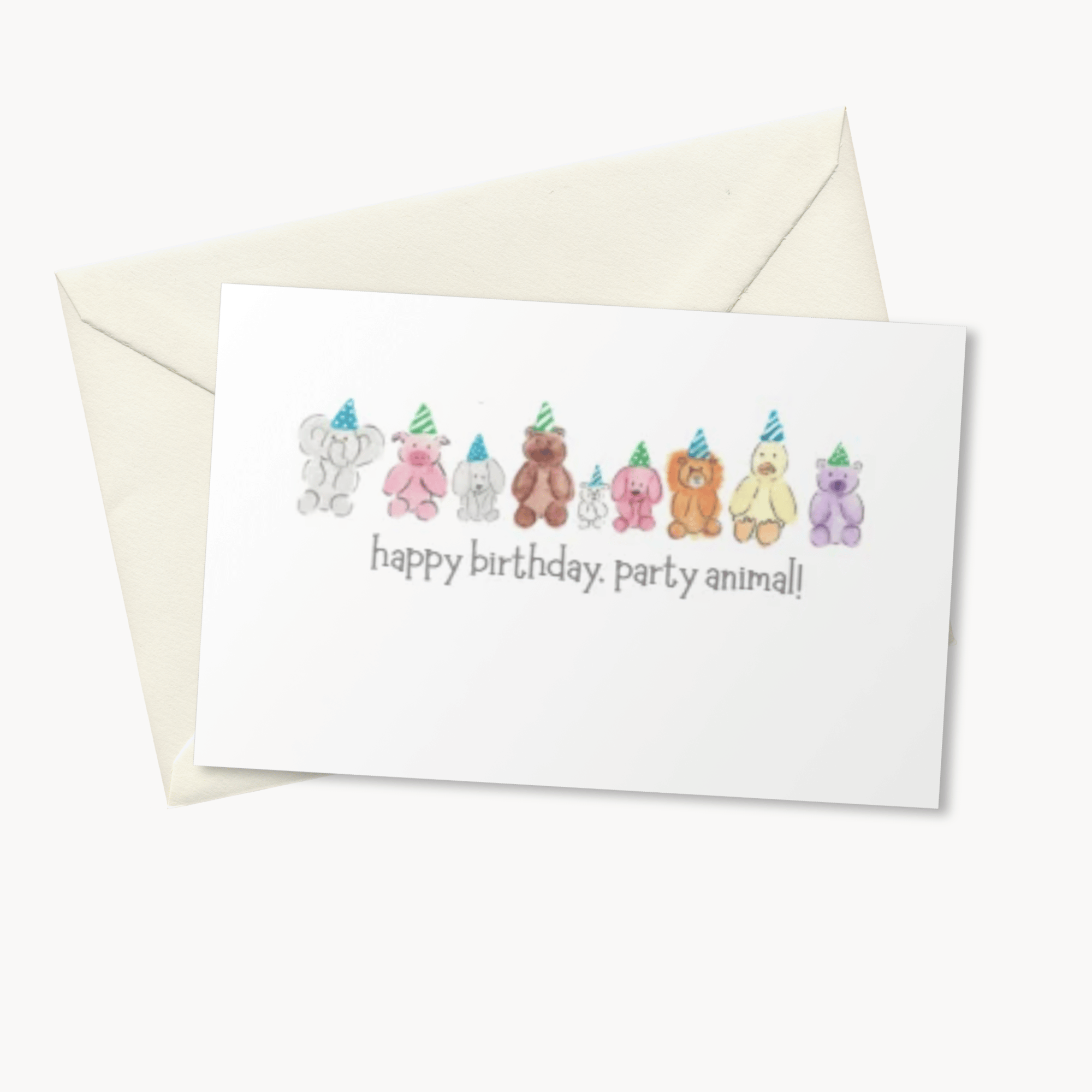 Happy Birthday, Party Animal! Greeting Card