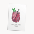 Sangria Greeting Card — Festive Birthday Card, Hostess Gift for Wine Lovers
